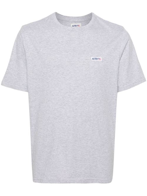 Light grey cotton t-shirt Autry | TSPM502MAPPAREL MELANGE